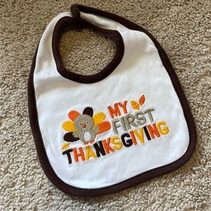 My 1st Thanksgiving bib.
